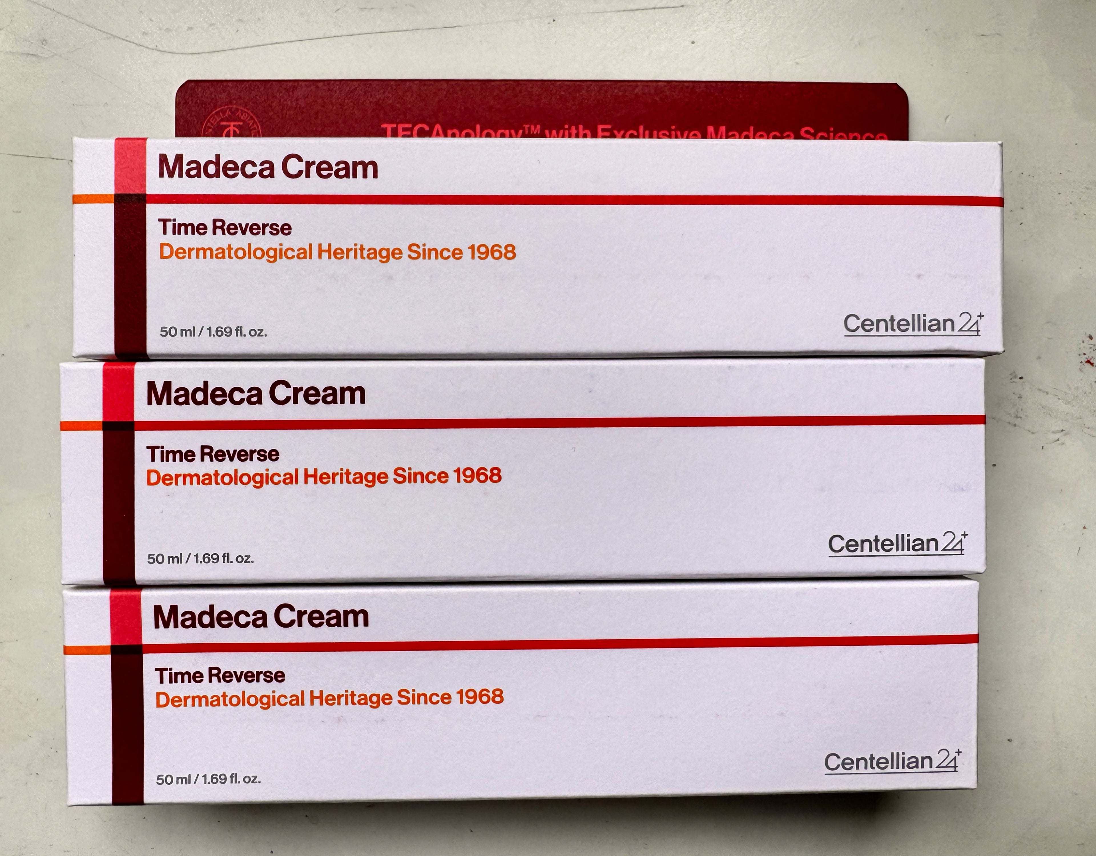Centellian 24 Time Reverse Cream with Active-TECA for wrinkles and firmness