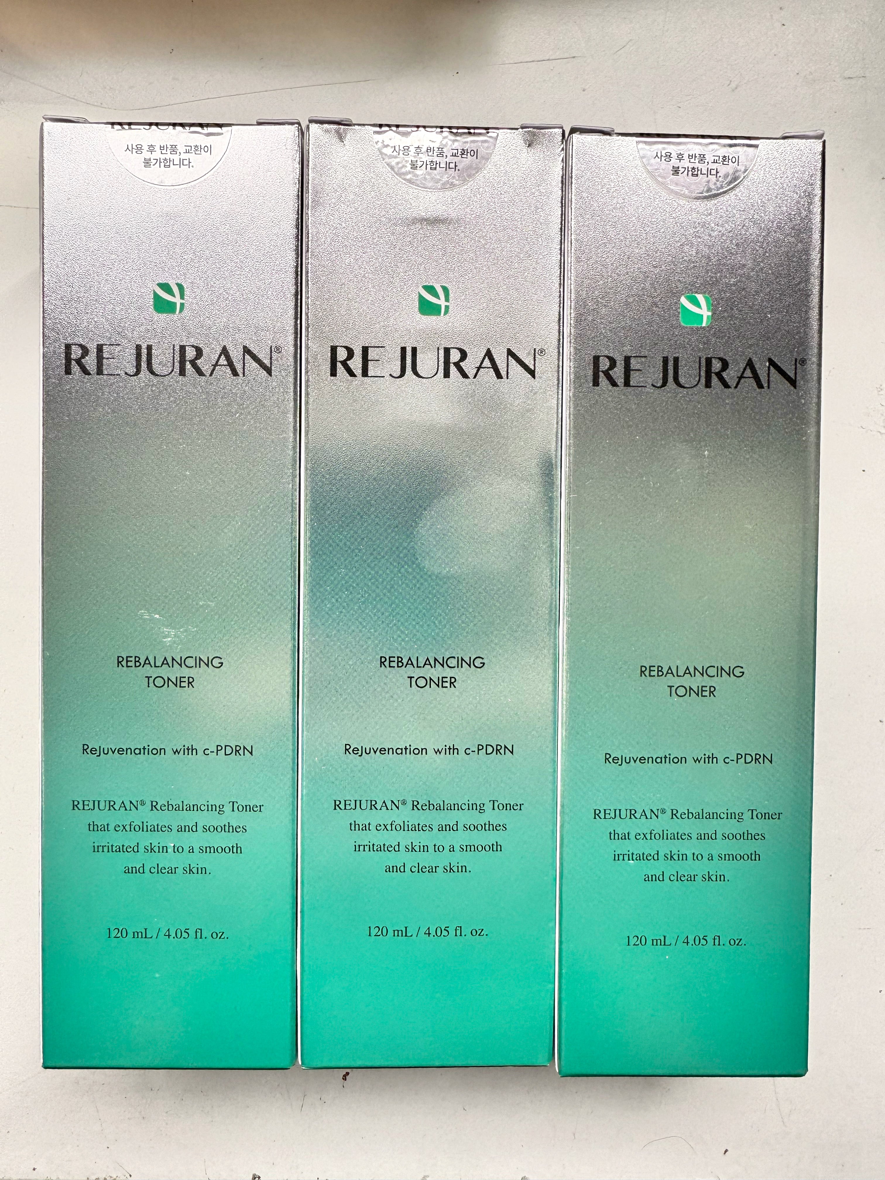 Rejuran Rebalancing Toner Korean PDRN toner with PHA for sensitive skin