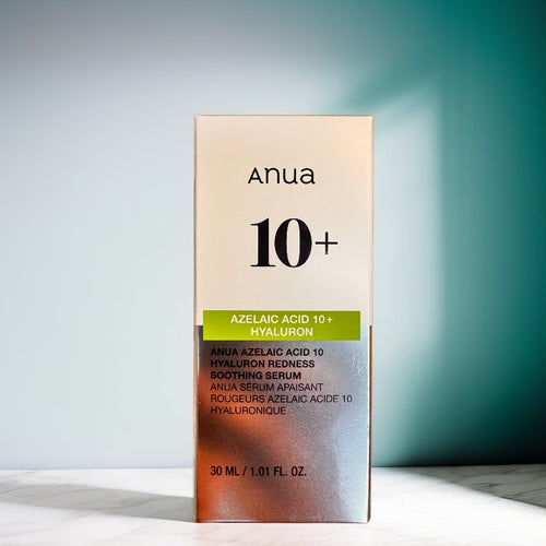 Anua Azelaic Acid 10% Serum bottle - brightening facial treatment