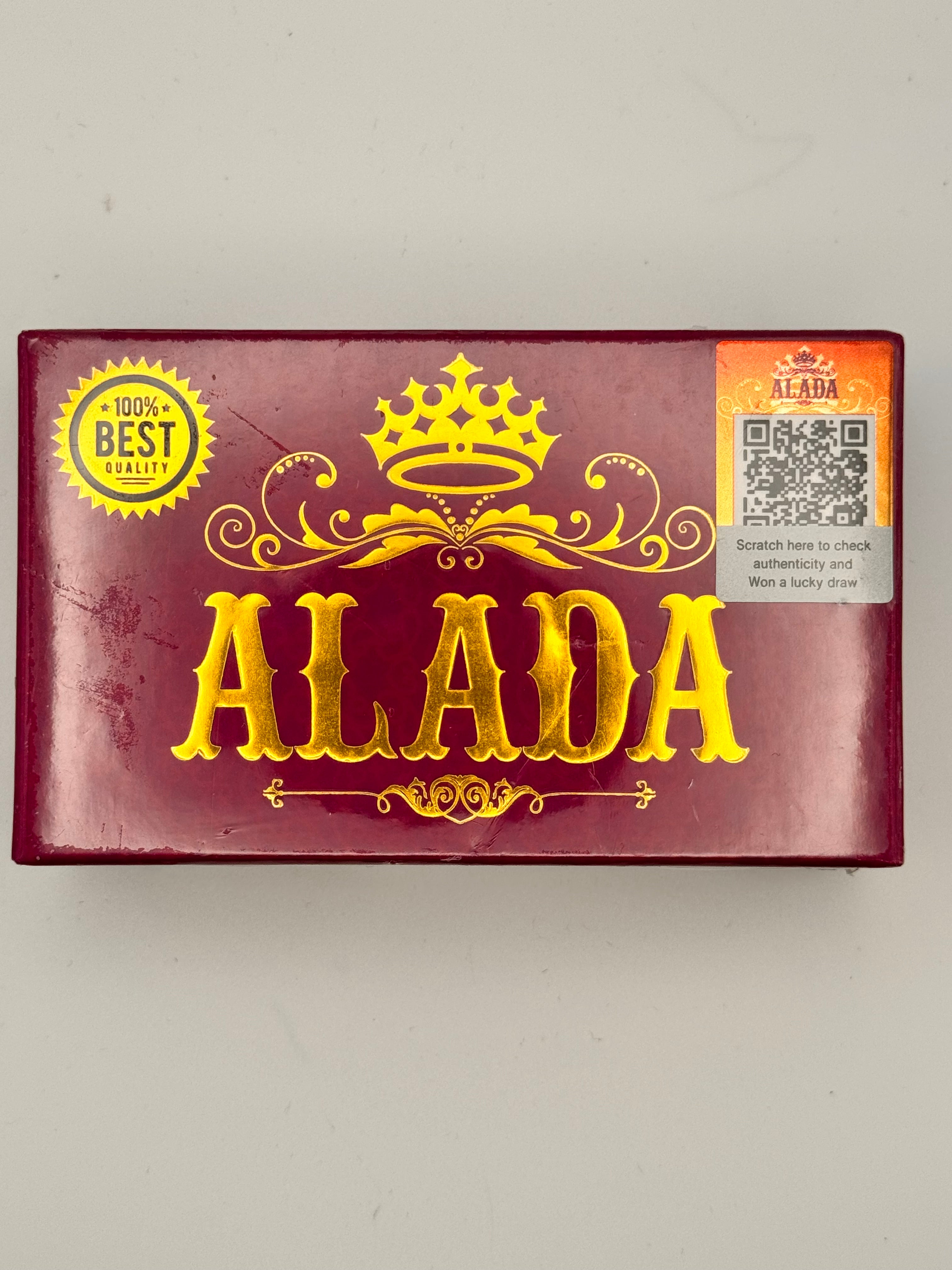Alada Soap 160g - Thai whitening soap with glutathione and vitamin C for brightening skin and fading dark spots
